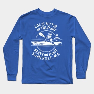 Brayton Point Kayak Long Sleeve T-Shirt